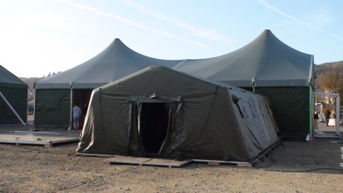 军事帐篷应用领域