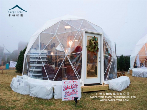 你见过最顶级野奢帐篷：360°全通透气的泡泡屋酒店，开启景区住宿体验新模式
